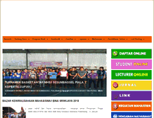 Tablet Screenshot of binasriwijaya.ac.id